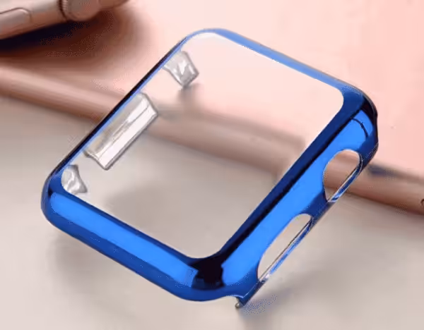 Apple Watch Skærmbeskyttelse Full Protection Blå 44mm Apple Watch Skærmbeskyttelse Full Protection Blå 44mm