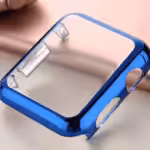 Apple Watch Skærmbeskyttelse Full Protection Blå 44mm Apple Watch Skærmbeskyttelse Full Protection Blå 44mm