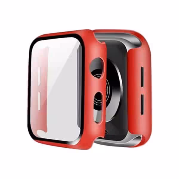 Apple Watch Skærmbeskyttelse Full Protection Rød 42mm Apple Watch Skærmbeskyttelse Full Protection Rød 42mm