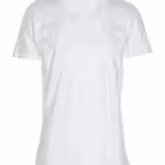 Basic T-shirt Deep Cut Hvid Basic T-shirt Deep Cut Hvid