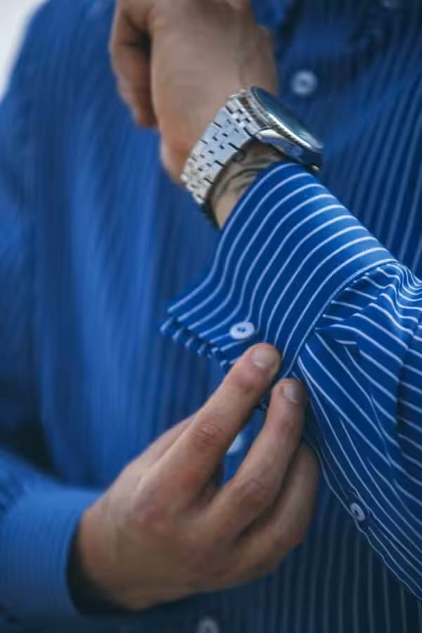 Tailormade – Skjorte Blå & Hvid Tailormade - Skjorte Blå & Hvid