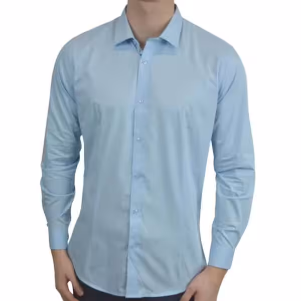 Signature - Blå Smoking Skjorte