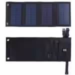 Foldbart Solpanel 20w – Sort Foldbart Solpanel 20w - Sort