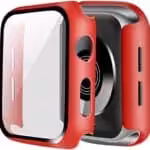 Apple Watch Skærmbeskyttelse Full Protection Rød 44mm Apple Watch Skærmbeskyttelse Full Protection Rød 44mm