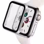Apple Watch Skærmbeskyttelse Full Protection Sølv 40mm Apple Watch Skærmbeskyttelse Full Protection Sølv 40mm