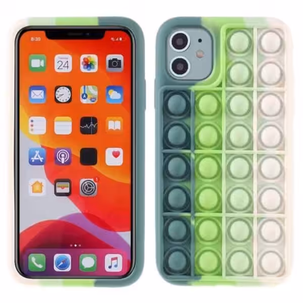 Iphone 11 Popit Cover Grøn