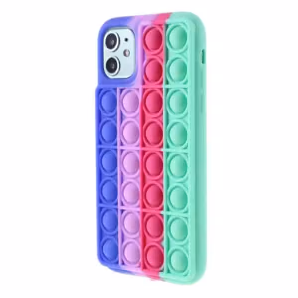 Iphone 11 Popit Cover Regnbue Iphone 11 Popit Cover Regnbue