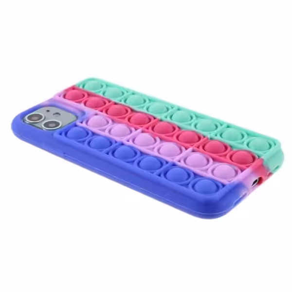Iphone 11 Popit Cover Regnbue Iphone 11 Popit Cover Regnbue