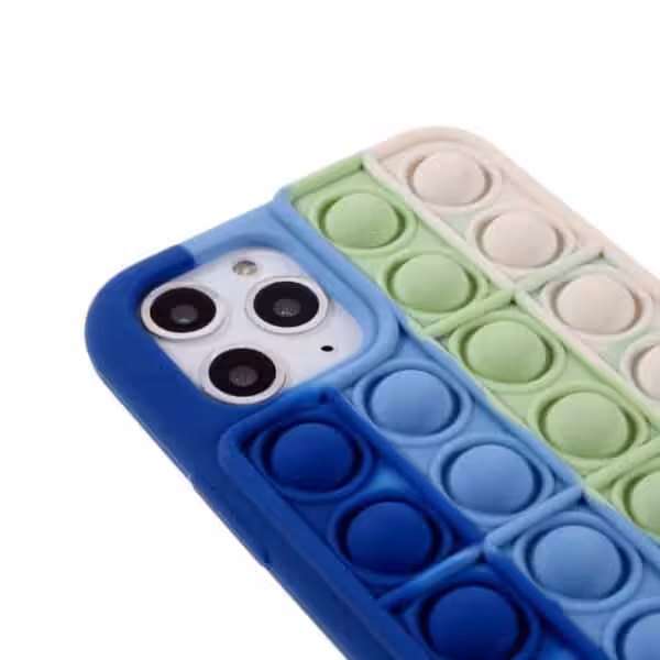 Iphone 11 Pro Popit Cover Blå Iphone 11 Pro Popit Cover Blå