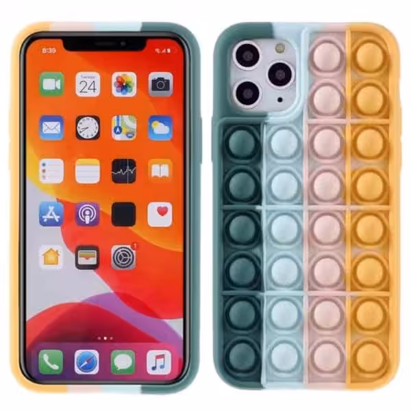 Iphone 11 Pro Popit Cover Brun