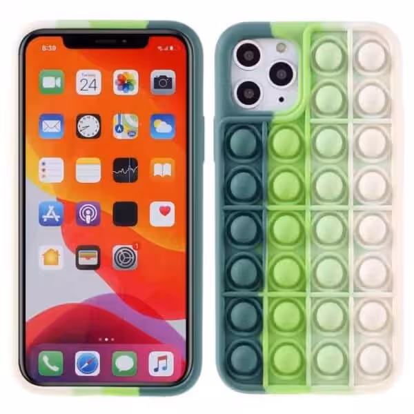 Iphone 11 Pro Popit Cover Grøn