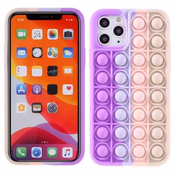 Iphone 11 Pro Popit Cover Lilla