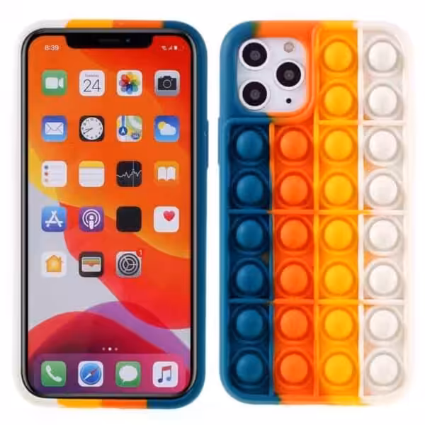 Iphone 11 Pro Popit Cover Mørk