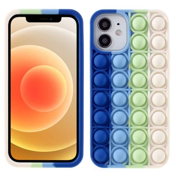 Iphone 12 Mini Popit Cover Blå
