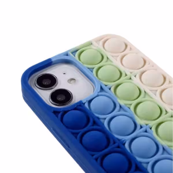 Iphone 12 Mini Popit Cover Blå Iphone 12 Mini Popit Cover Blå