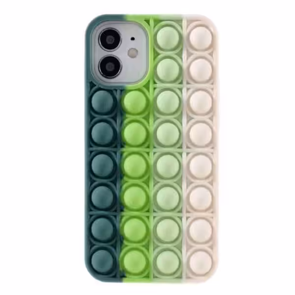 Iphone 12 Mini Popit Cover Grøn Iphone 12 Mini Popit Cover Grøn