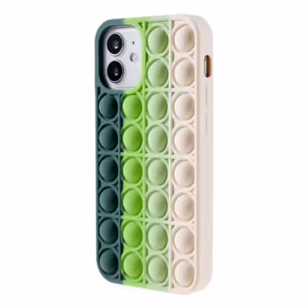Iphone 12 Mini Popit Cover Grøn Iphone 12 Mini Popit Cover Grøn