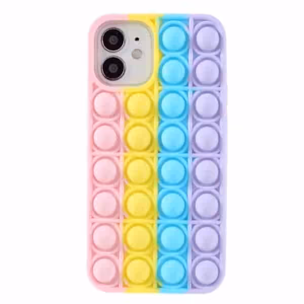 Iphone 12 Mini Popit Cover Gul Iphone 12 Mini Popit Cover Gul
