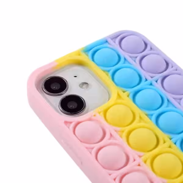 Iphone 12 Mini Popit Cover Gul Iphone 12 Mini Popit Cover Gul