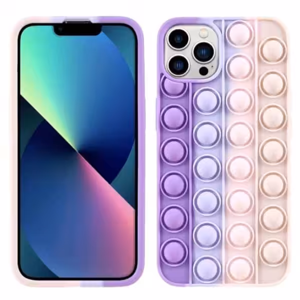 Iphone 13 Pro Popit Cover Lilla