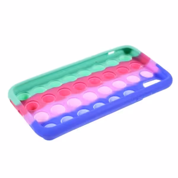 Iphone Xr Popit Cover Regnbue Iphone Xr Popit Cover Regnbue