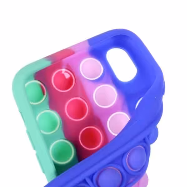 Iphone Xr Popit Cover Regnbue Iphone Xr Popit Cover Regnbue