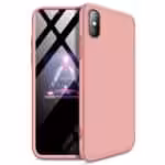 Iphone Xs Max 360 Beskyttelsescover Rosa Iphone Xs Max 360 Beskyttelsescover Rosa