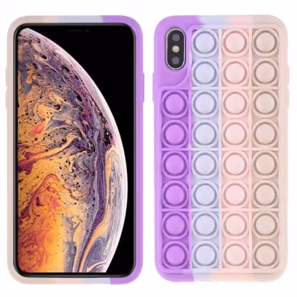 Iphone Xs Max Popit Cover Lilla
