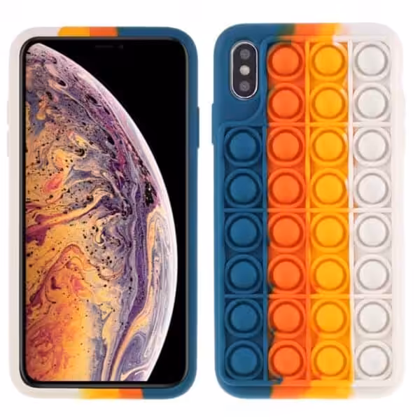 Iphone Xs Max Popit Cover Mørk
