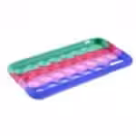 Iphone Xs Popit Cover Regnbue