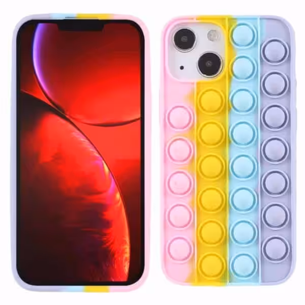 Iphone 13 Mini Popit Cover Gul