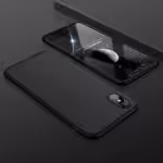 Iphone Xs 360 Beskyttelsescover Sort Iphone Xs 360 Beskyttelsescover Sort