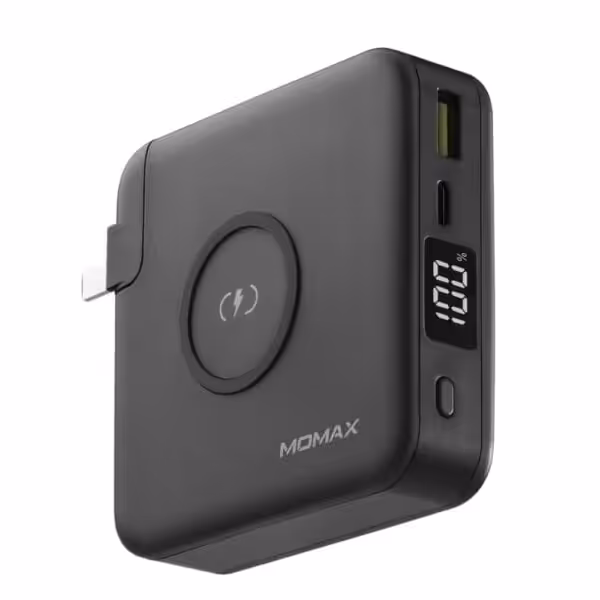 Momax Q.power Powerbank Set – Sort Momax Q.power Powerbank Set - Sort
