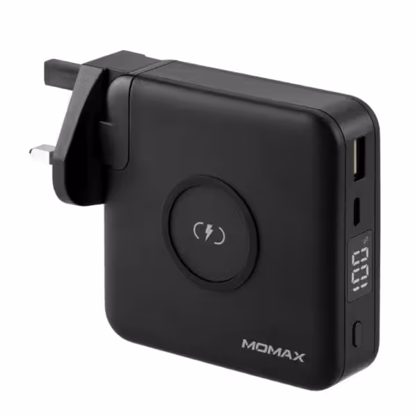 Momax Q.power Powerbank Set – Sort Momax Q.power Powerbank Set - Sort