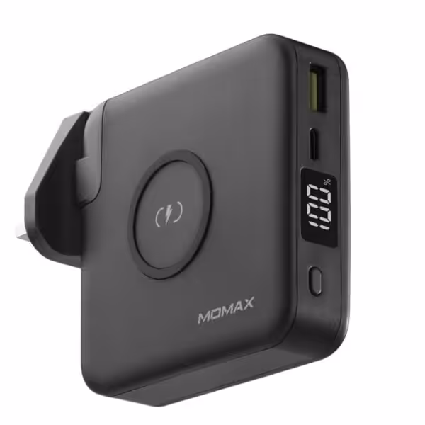 Momax Q.power Powerbank Set – Sort Momax Q.power Powerbank Set - Sort