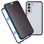 Samsung Galaxy S22 Plus Privacy Perfect Cover Blå Samsung Galaxy S22 Plus Privacy Perfect Cover Blå
