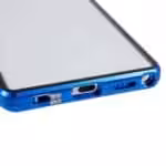 Samsung Galaxy S22 Ultra Privacy Perfect Cover Blå