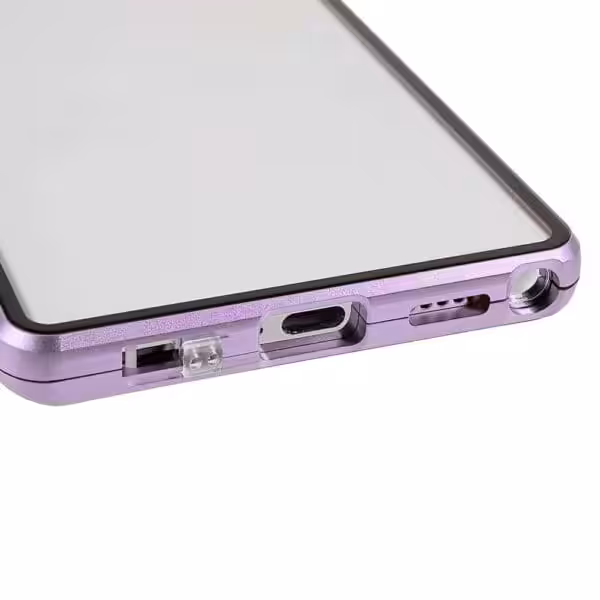 Samsung Galaxy S22 Ultra Privacy Perfect Cover Lilla Samsung Galaxy S22 Ultra Privacy Perfect Cover Lilla