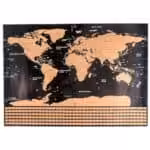 Scratch Map Skrabe Verdenskort Scratch Map Skrabe Verdenskort
