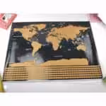 Scratch Map Skrabe Verdenskort Scratch Map Skrabe Verdenskort