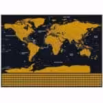 Scratch Map Skrabe Verdenskort Scratch Map Skrabe Verdenskort