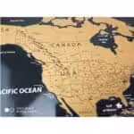 Scratch Map Skrabe Verdenskort Scratch Map Skrabe Verdenskort