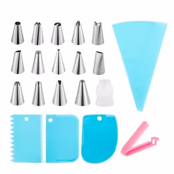 Sprøjtepose Og Dyser 20 Dele