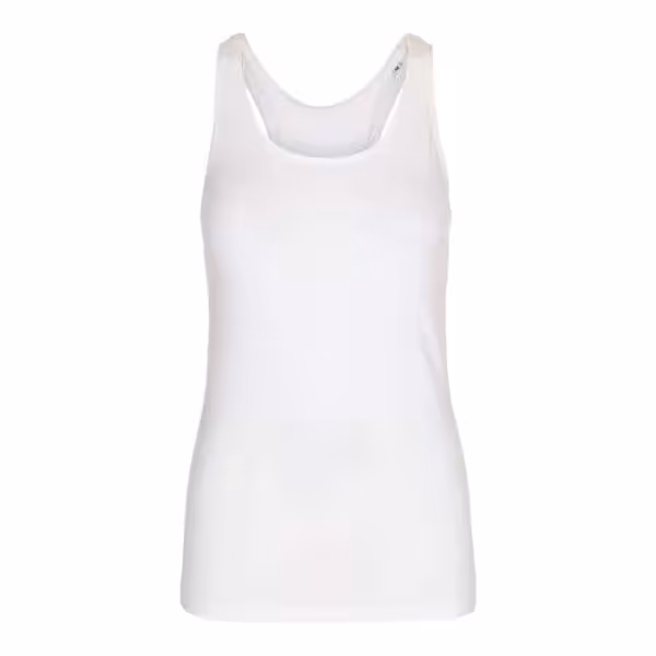 Fitness Tanktop Kvinde Hvid