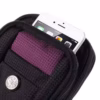Iphone 6s Plus/6 Plus / Galaxy S6 Edge Plus – 3-lags Nylon Lomme Etui – Lilla Iphone 6s Plus/6 Plus / Galaxy S6 Edge Plus - 3-lags Nylon Lomme Etui - Lilla