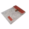Ipad Air 2 (a1566, A1567) – J.m.show Envelope Pu Læder Uldgarn Cover Taske – Rød Ipad Air 2 (a1566, A1567) - J.m.show Envelope Pu Læder Uldgarn Cover Taske - Rød
