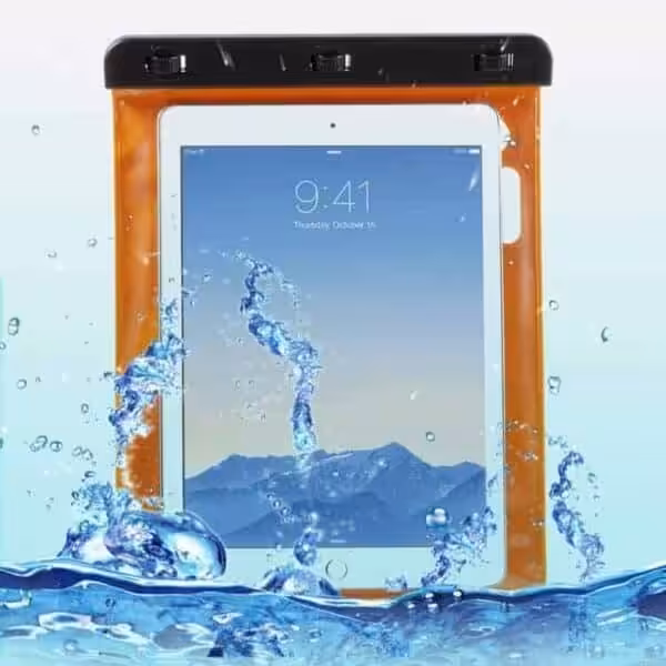 Universal Vandsikker Taske Etui Med Rem - Orange