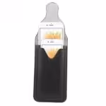 Iphone 6s Plus/6 Plus – Dobbelt Lag Pu Læder Lomme Med Karabiniere – Sort Iphone 6s Plus/6 Plus - Dobbelt Lag Pu Læder Lomme Med Karabiniere - Sort