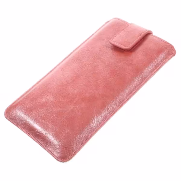 Iphone 6s Plus/ Samsung Galaxy S7 Edge – Pu Læder Cover Etui Med Kortslots – Rød Iphone 6s Plus/ Samsung Galaxy S7 Edge - Pu Læder Cover Etui Med Kortslots - Rød