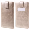 Iphone 6s Plus/ Samsung Galaxy S7 Edge – Pu Læder Cover Etui Med Kortslots – Guldfarve Iphone 6s Plus/ Samsung Galaxy S7 Edge - Pu Læder Cover Etui Med Kortslots - Guldfarve
